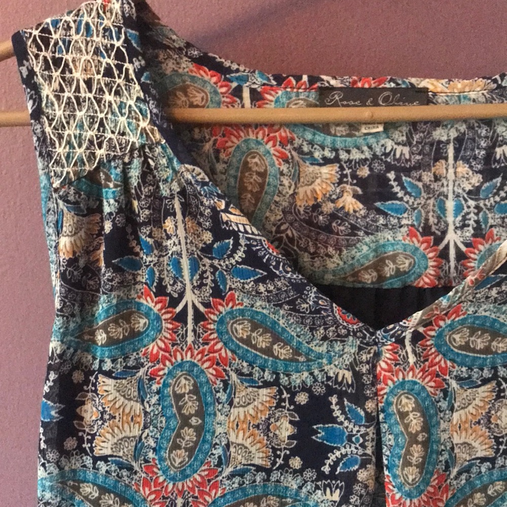 Rose and Olive Spring Dress